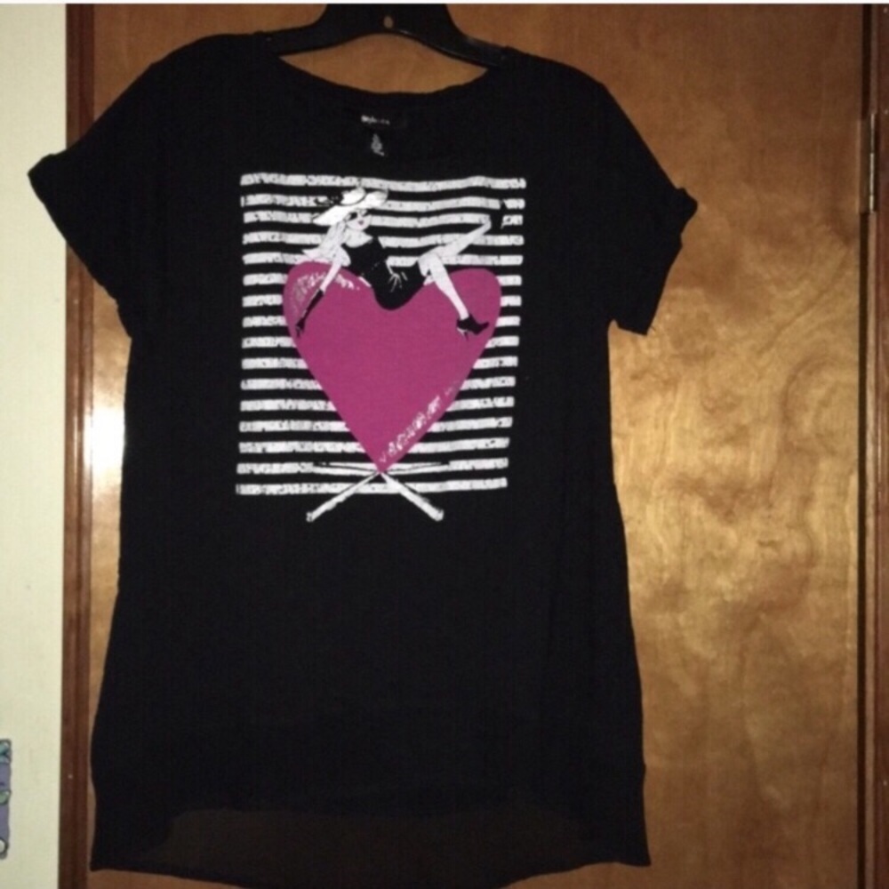 X-Large Black & White Striped Style & Co.